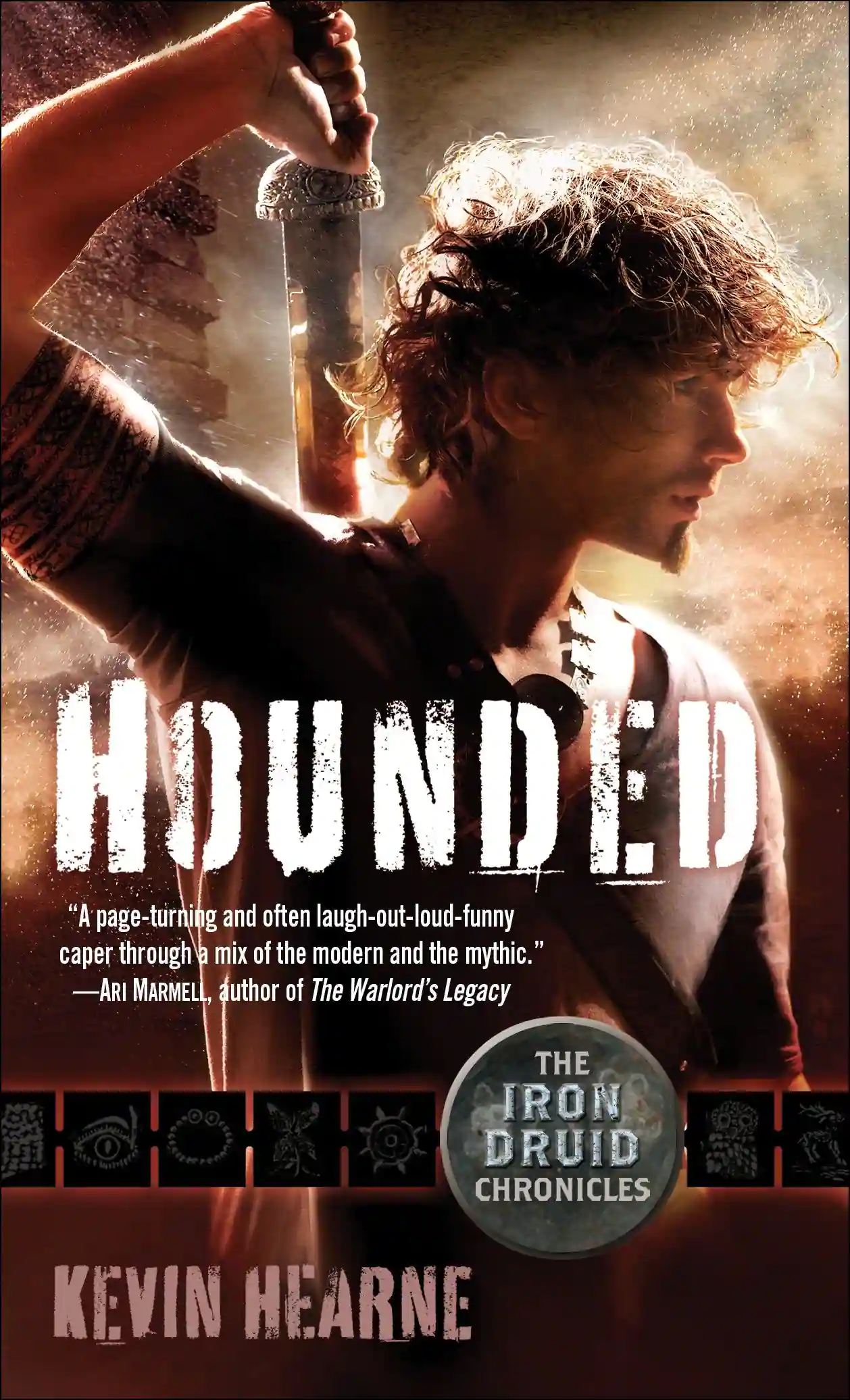The Iron Druid Chronicles book cover 1