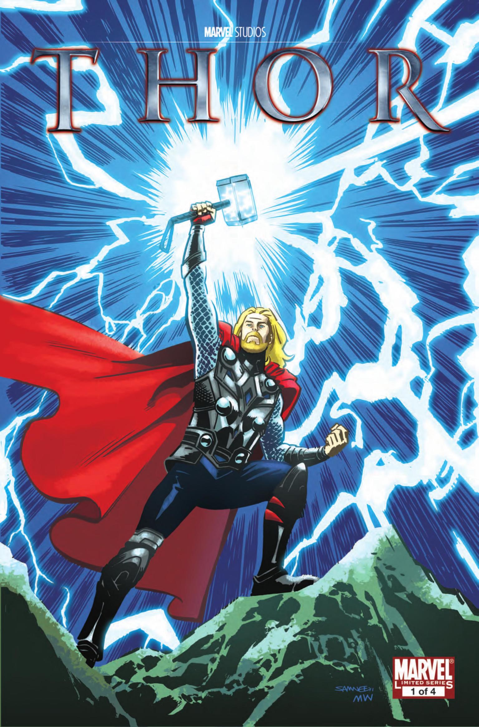 Thor, The Mighty Avenger (2011) book cover 1
