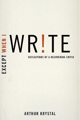 Except When I Write book cover