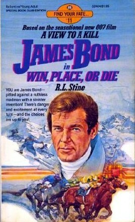 James Bond in Win, Place or Die book cover