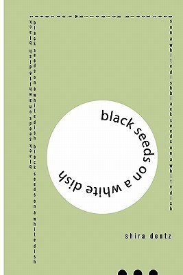 black seeds on a white dish book cover