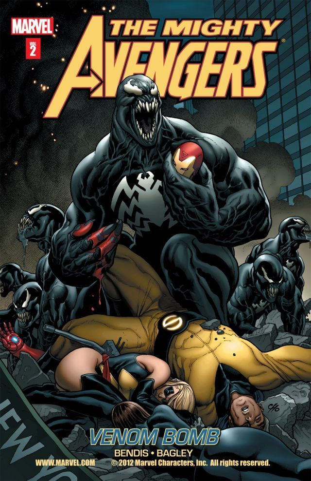 The Mighty Avengers (2007) book cover 2