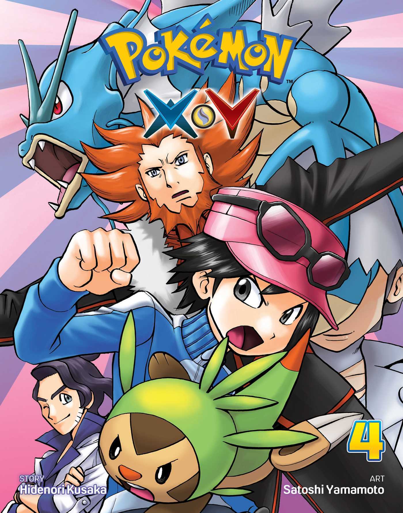 Pokémon X•Y, Vol. 4 book cover