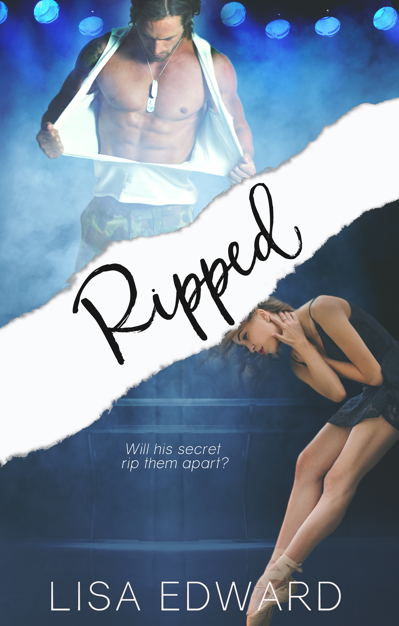 Ripped book cover