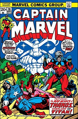 Captain Marvel #28 book cover