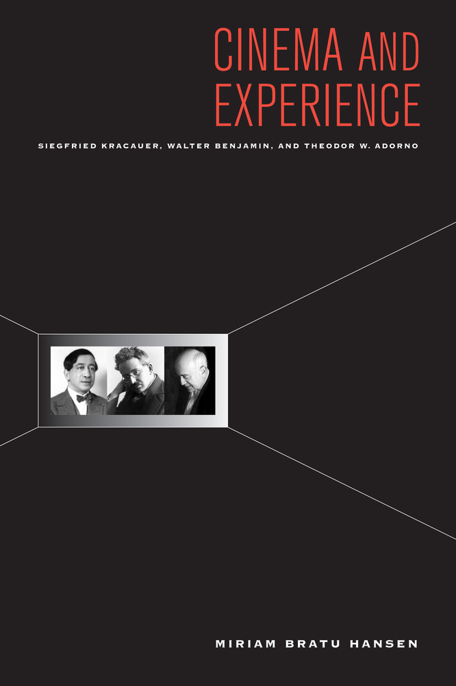 Cinema and Experience book cover