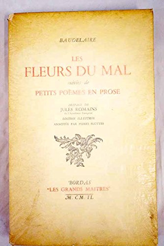 Les fleurs du mal, suivies de Petits poèmes en prose book cover