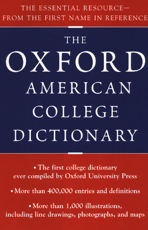 Oxford American College Dictionary book cover