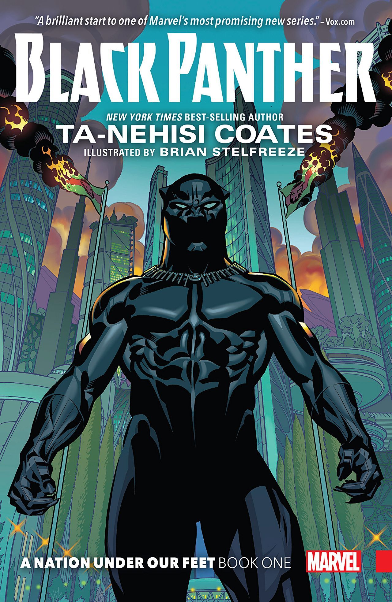 Black Panther book cover 1