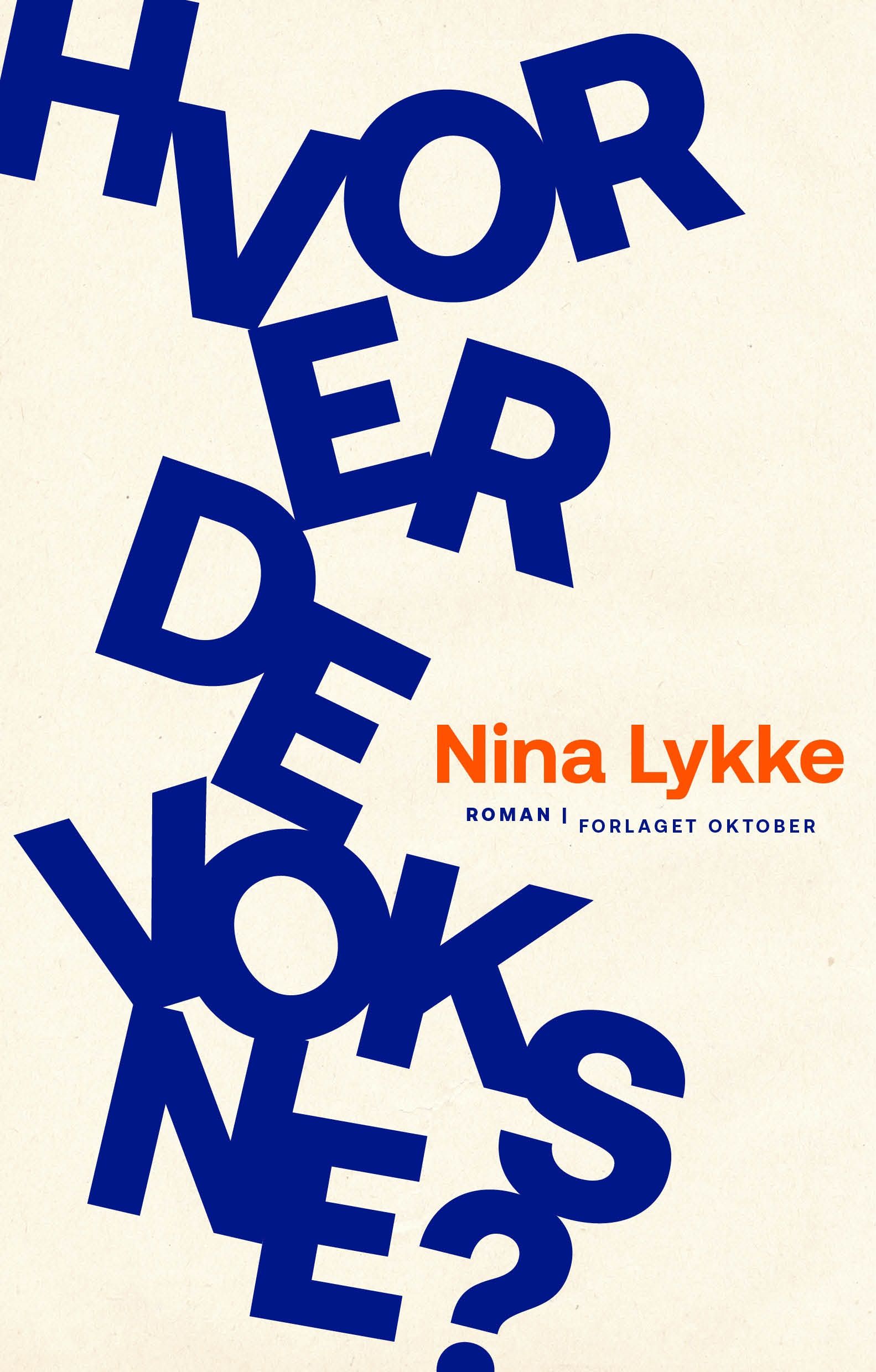 Hvor er de voksne? book cover