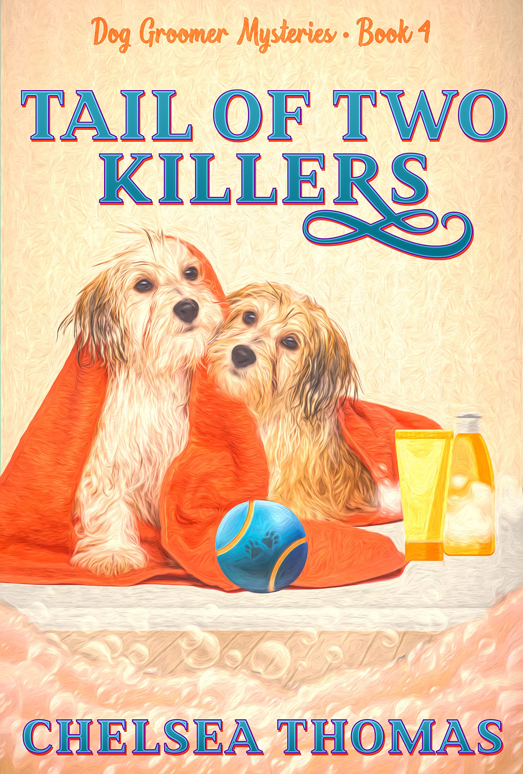 Dog Groomer Mysteries book cover 3