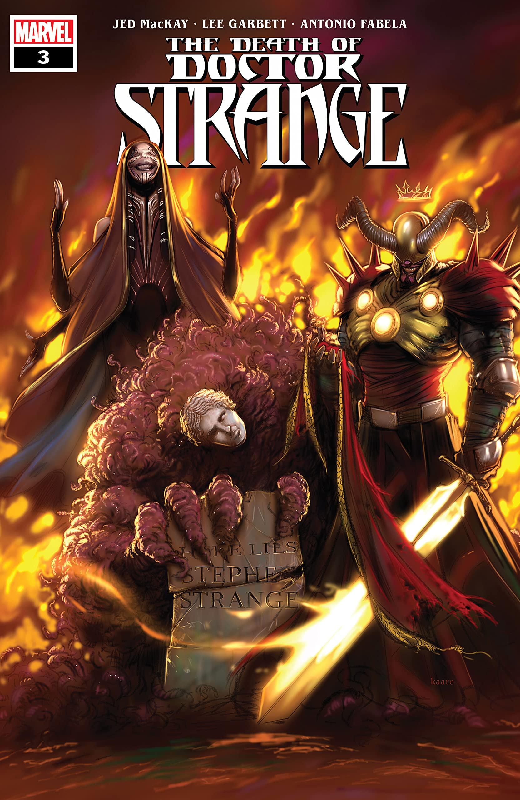 The Death of Doctor Strange (Single Issues) book cover 3