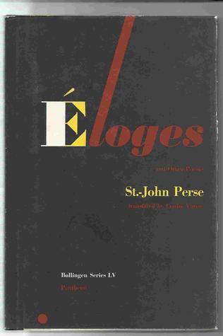 Éloges and Other Poems book cover