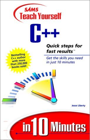 Sams Teach Yourself C++ in 10 Minutes book cover
