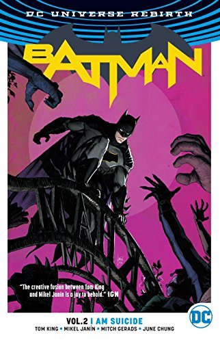 Batman (2016) book cover 2