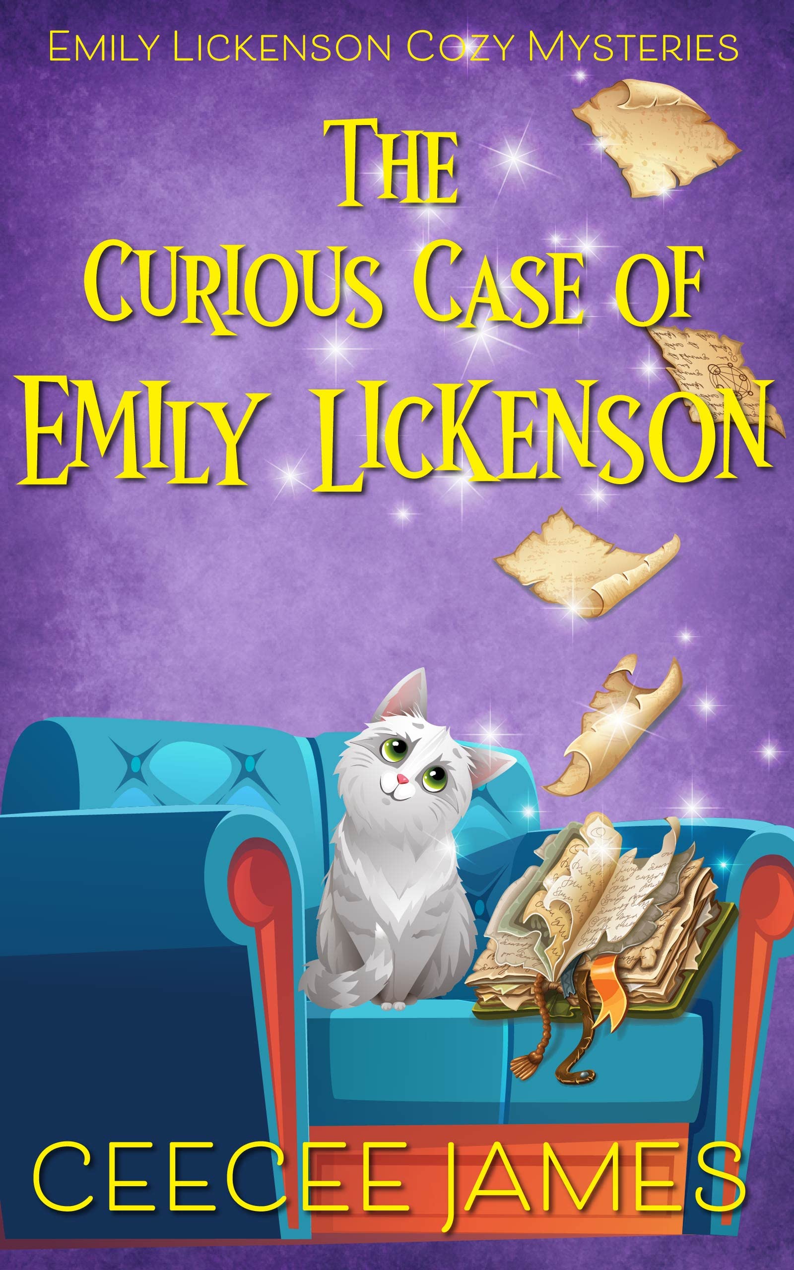 Emily Lickenson Cozy Mystery book cover 1