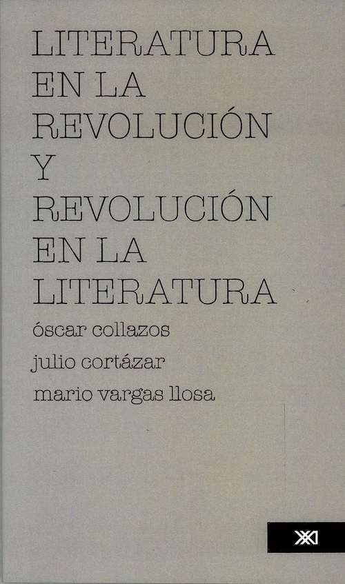 Literatura en la revolución y revolución en la literatura book cover