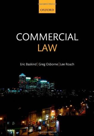 Commercial law book cover