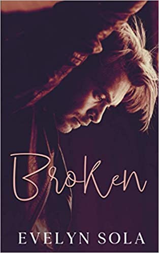 Broken book cover