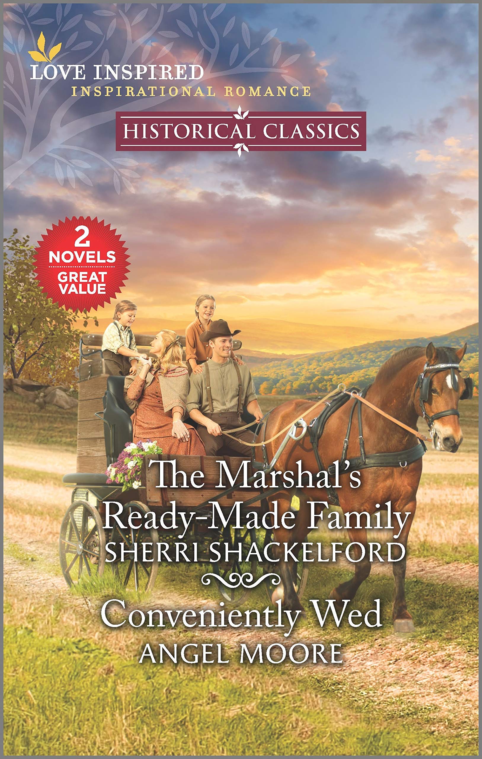 The Marshal's Ready-Made Family & Conveniently Wed book cover