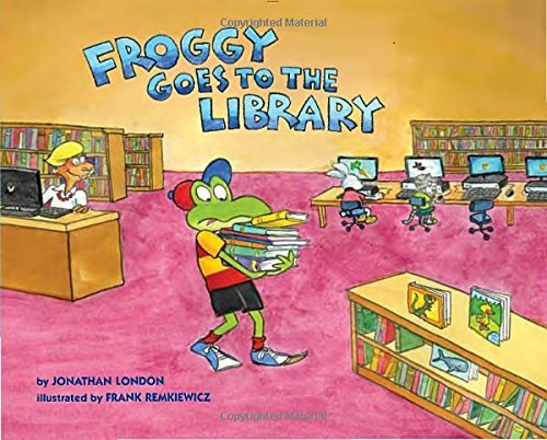 Froggy Goes to the Library book cover