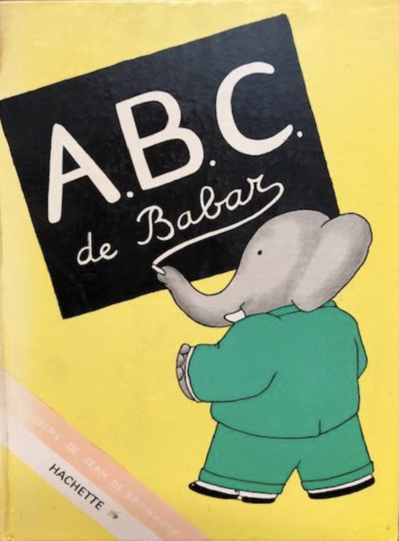 ABC of Babar book cover