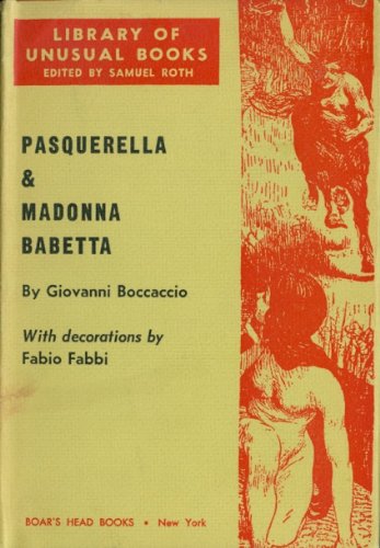 Pasquerella and Madonna Babetta book cover