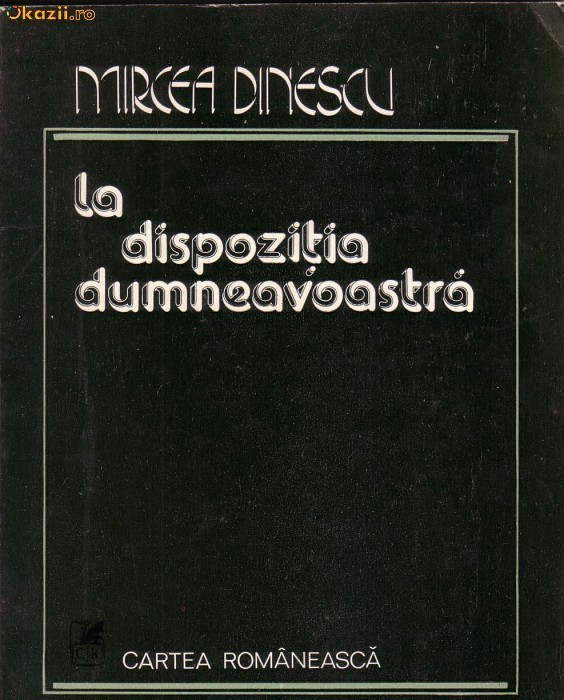 La Dispozitia Dumneavoastra book cover
