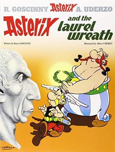 Asterix and the Laurel Wreath book cover