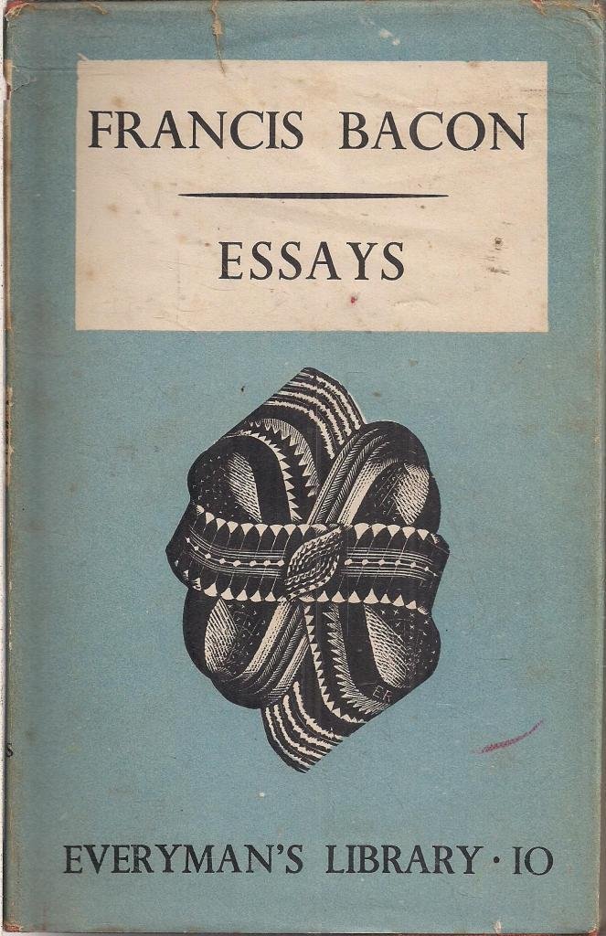 Essays, Everyman's Library No. 10 book cover