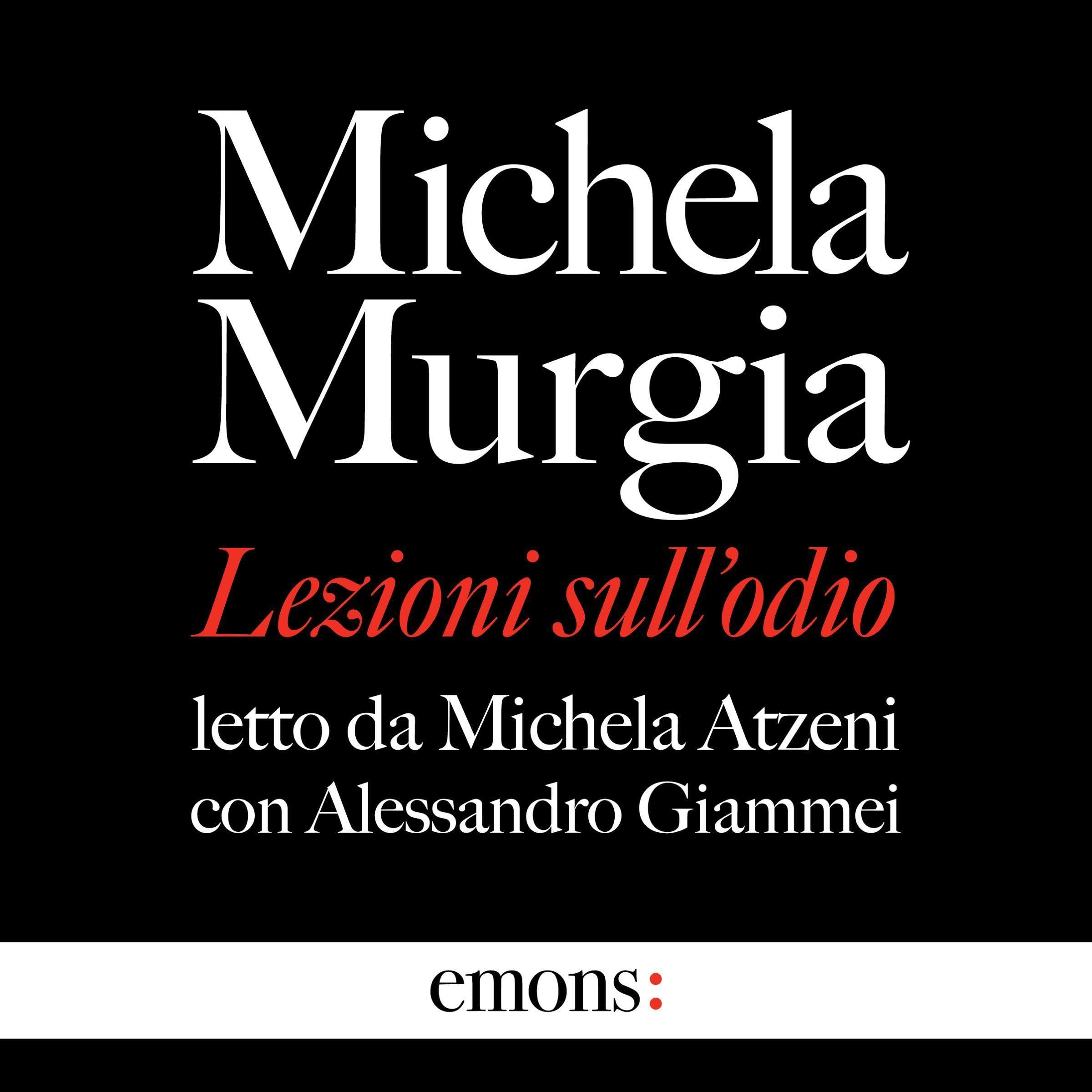 Lezioni sull'odio book cover