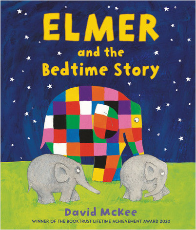Elmer and the Bedtime Story book cover