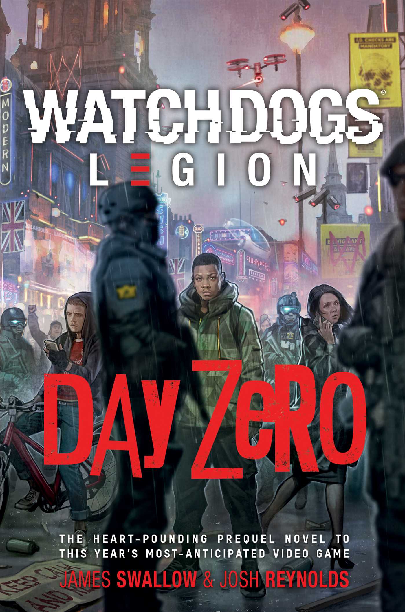 Watch Dogs Legion book cover