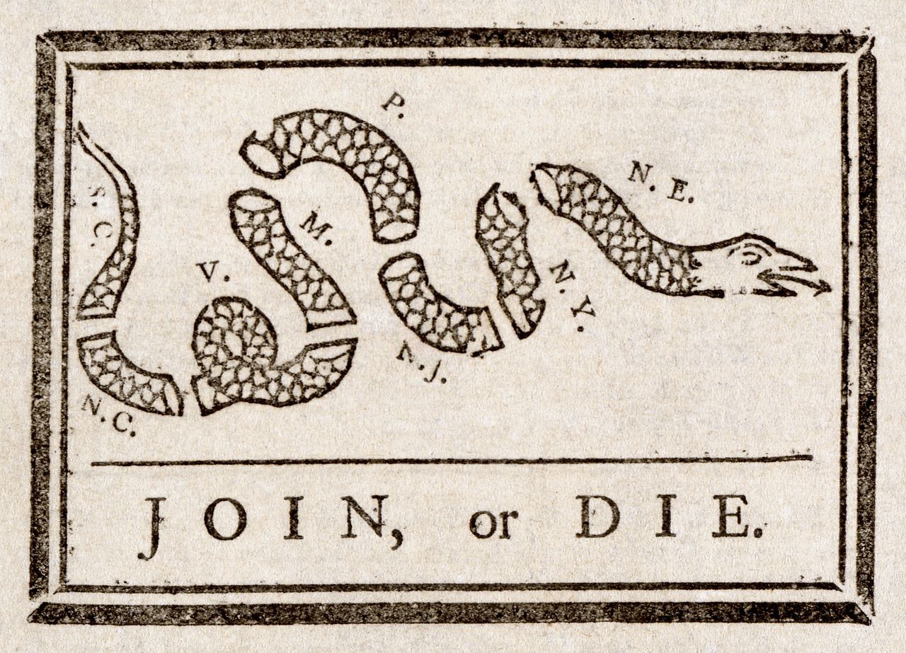 Join, or Die book cover