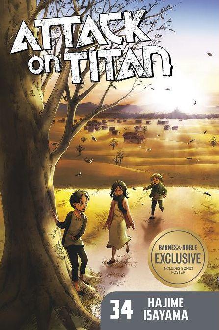 Attack on Titan, Vol. 34 book cover