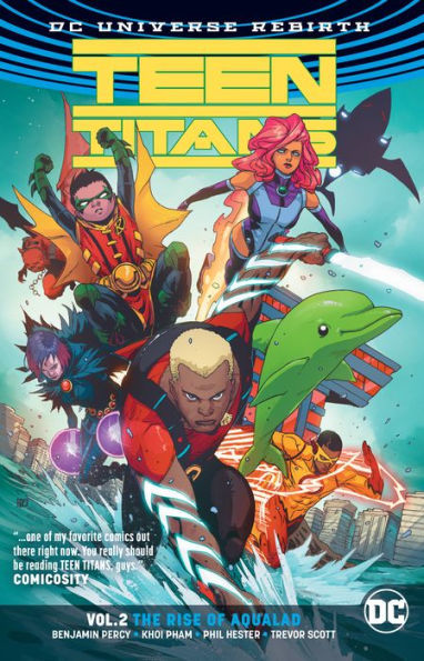 Teen Titans (2016) book cover 2