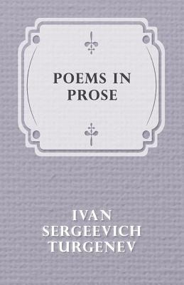 Poems in Prose book cover