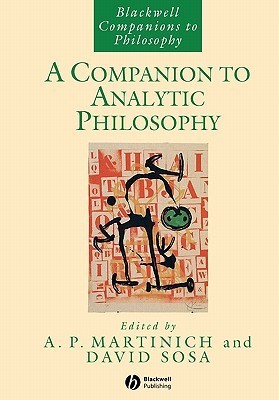 A Companion to Analytic Philosophy book cover