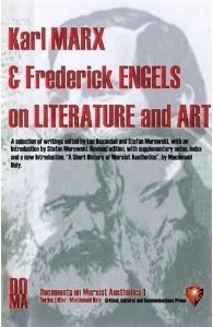 Marx & Engels on literature and art book cover
