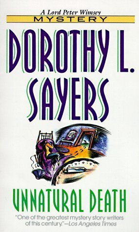 Lord Peter Wimsey book cover 3