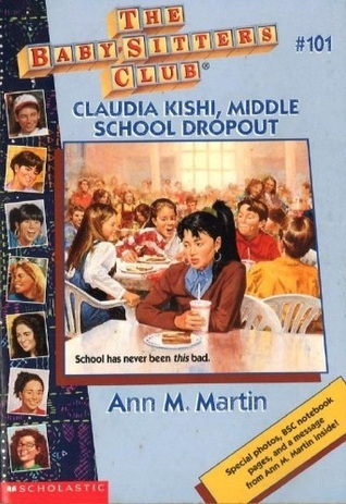Claudia Kishi, Middle School Dropout book cover
