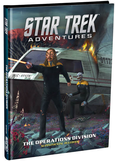 Star Trek Adventures Operations Division Supplemental Rulebook book cover