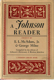 A Johnson Reader book cover
