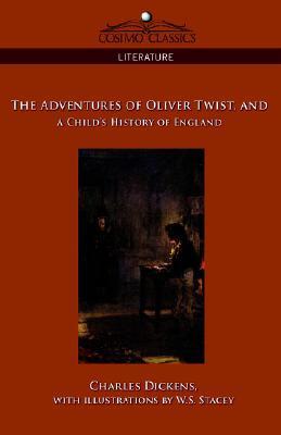 The Adventures of Oliver Twist/A Child's History of England book cover