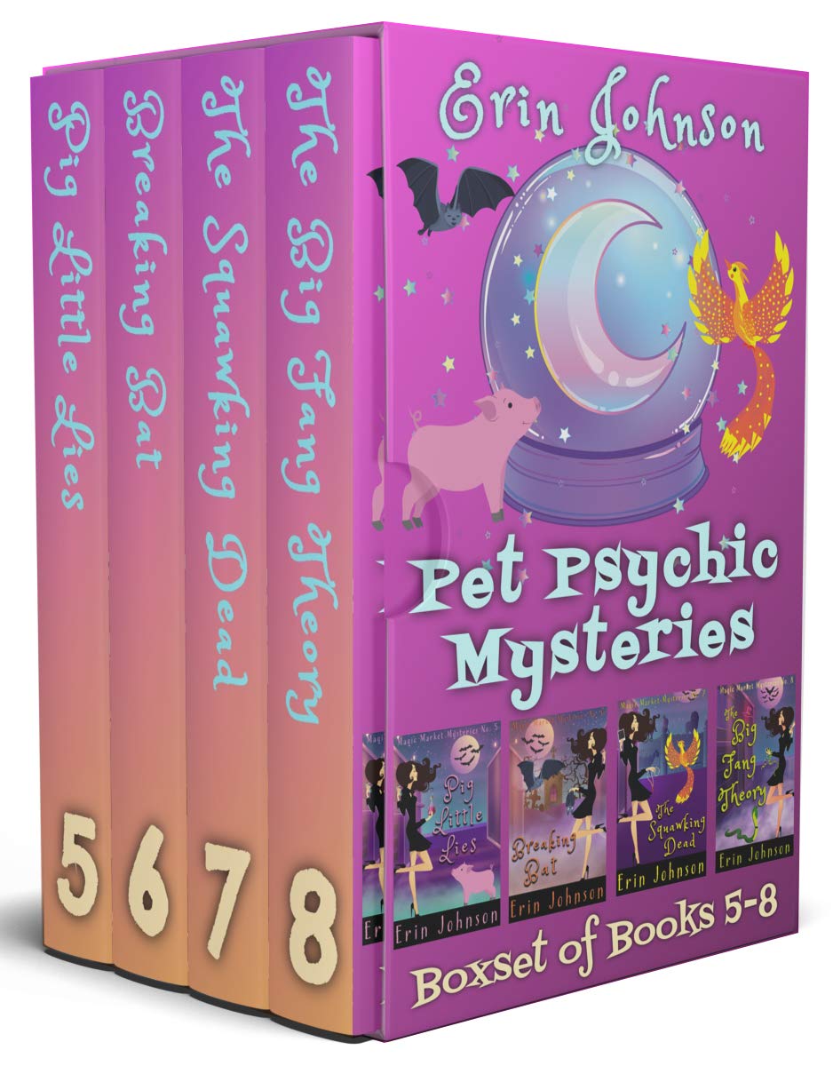 Pet Psychic Mysteries Boxset Books 5-8 book cover