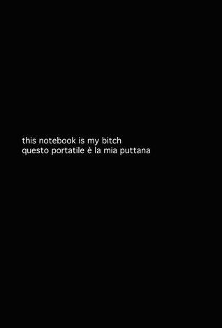 this notebook is my bitch book cover