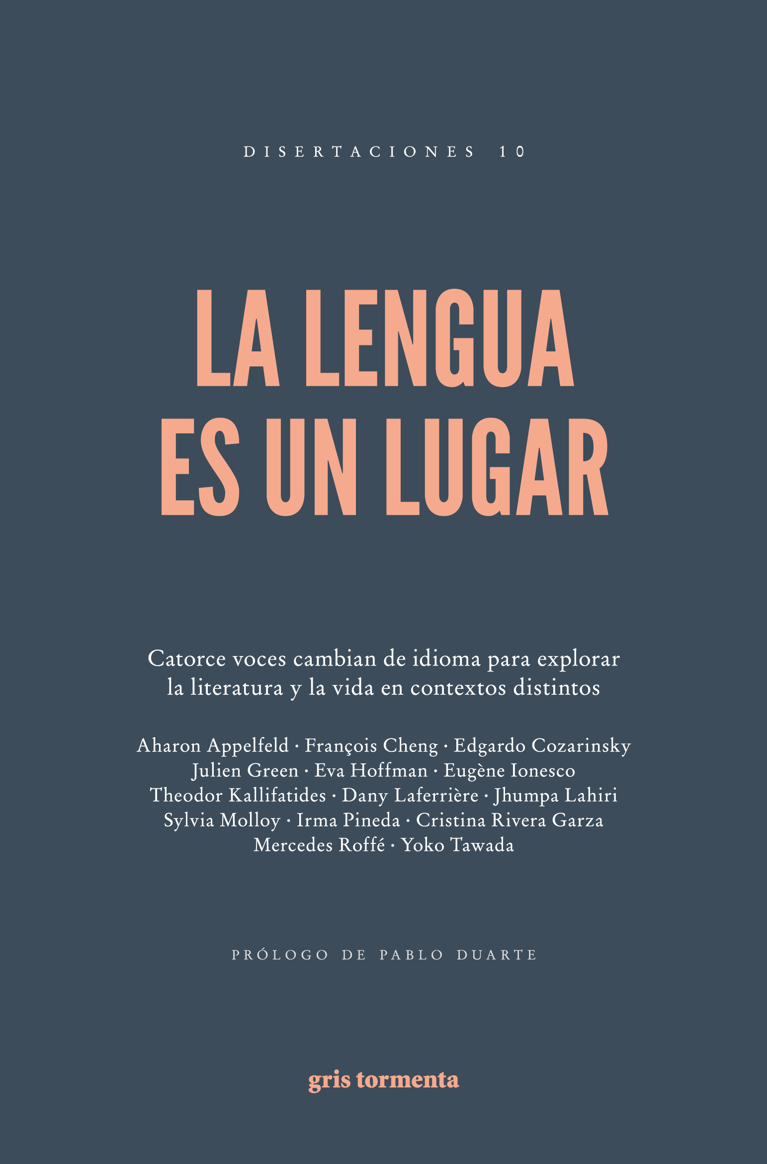 La lengua es un lugar book cover
