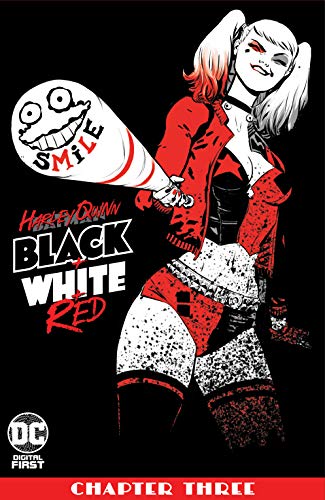 Harley Quinn: Black + White + Red book cover 3