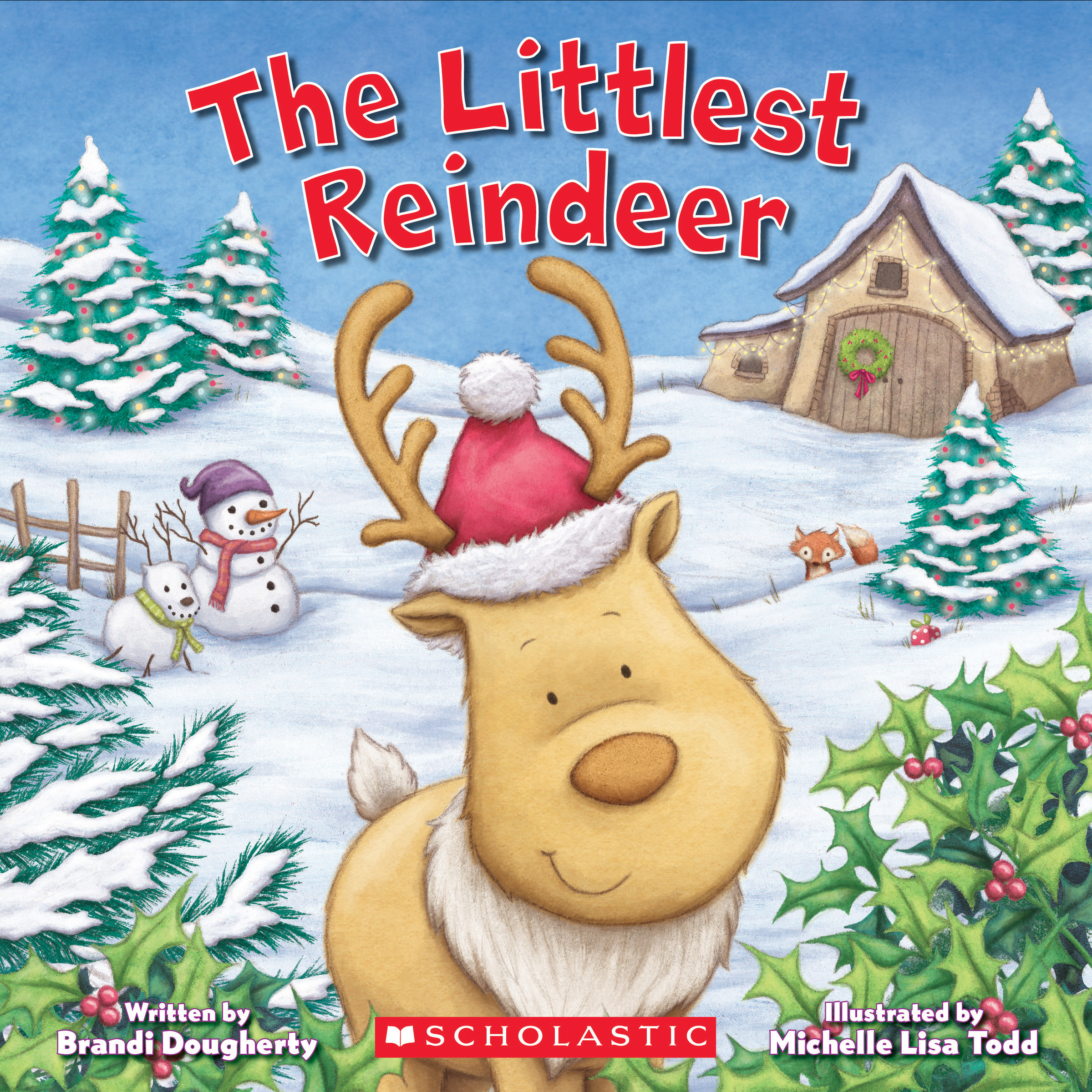 The Littlest Reindeer book cover