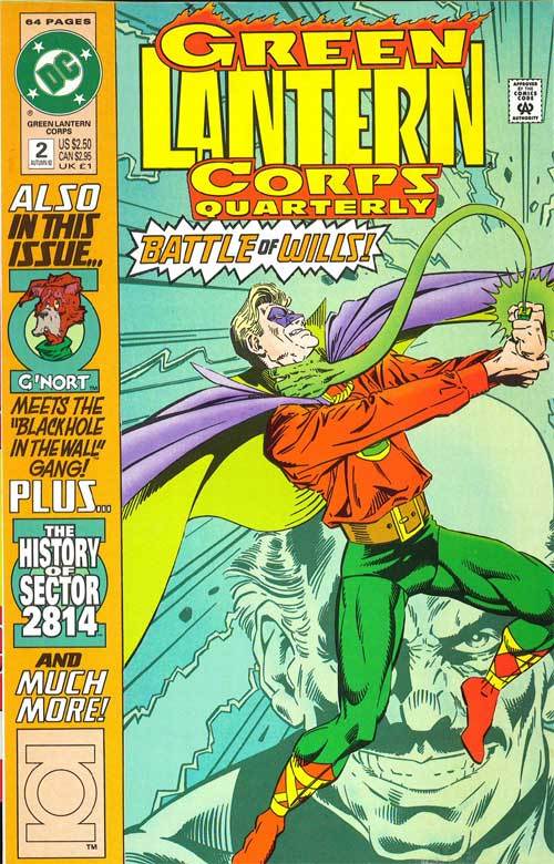 Green Lantern Corps Quarterly book cover 1